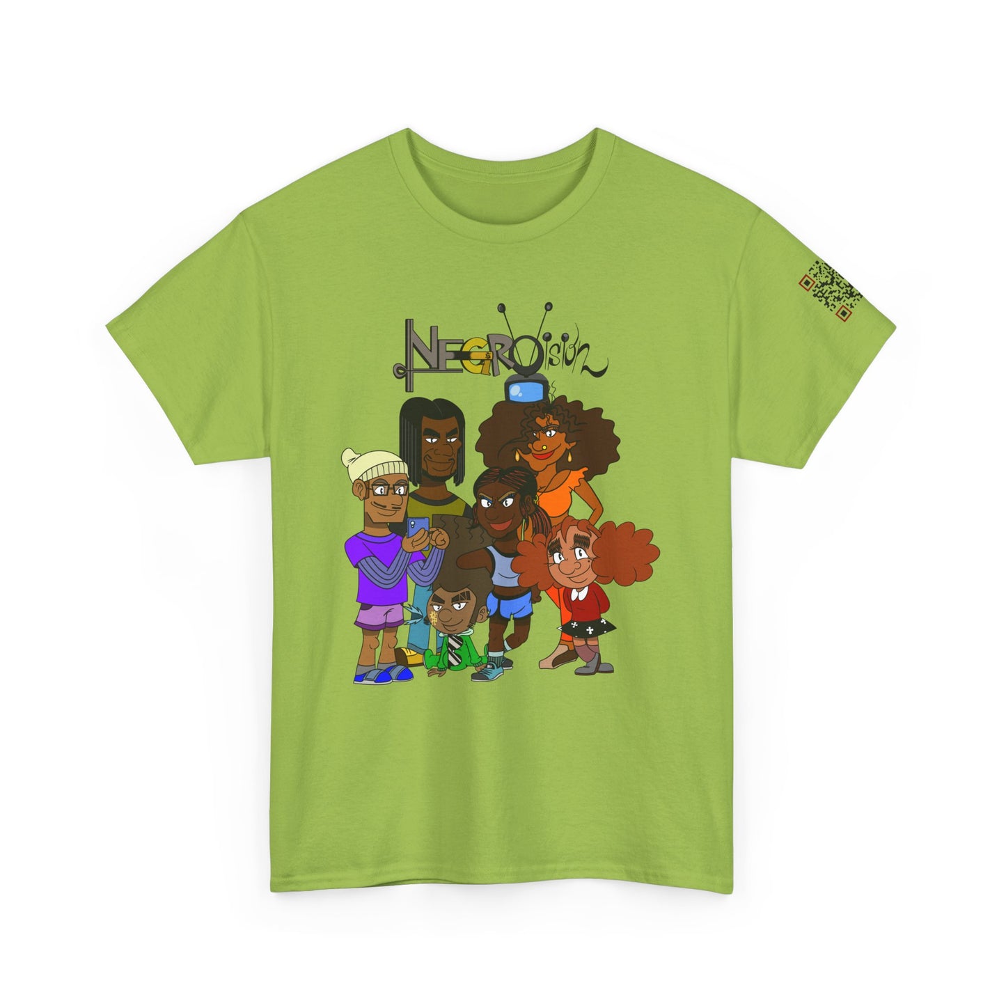 T-Shirt - The DeNegro Family from Negro Vision - Autistic Animator - Support Autism Awareness