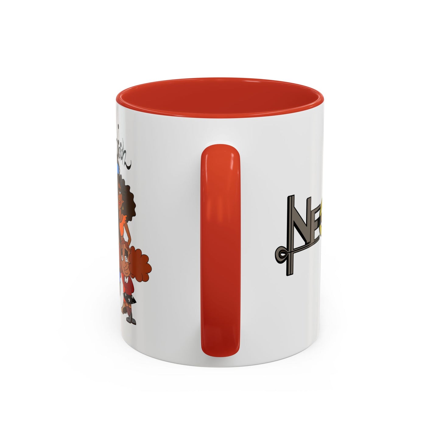 Vibrant Negro Vision Accent Coffee Mug | Fun Design for Gift, Home, Collectible, Modern Decor