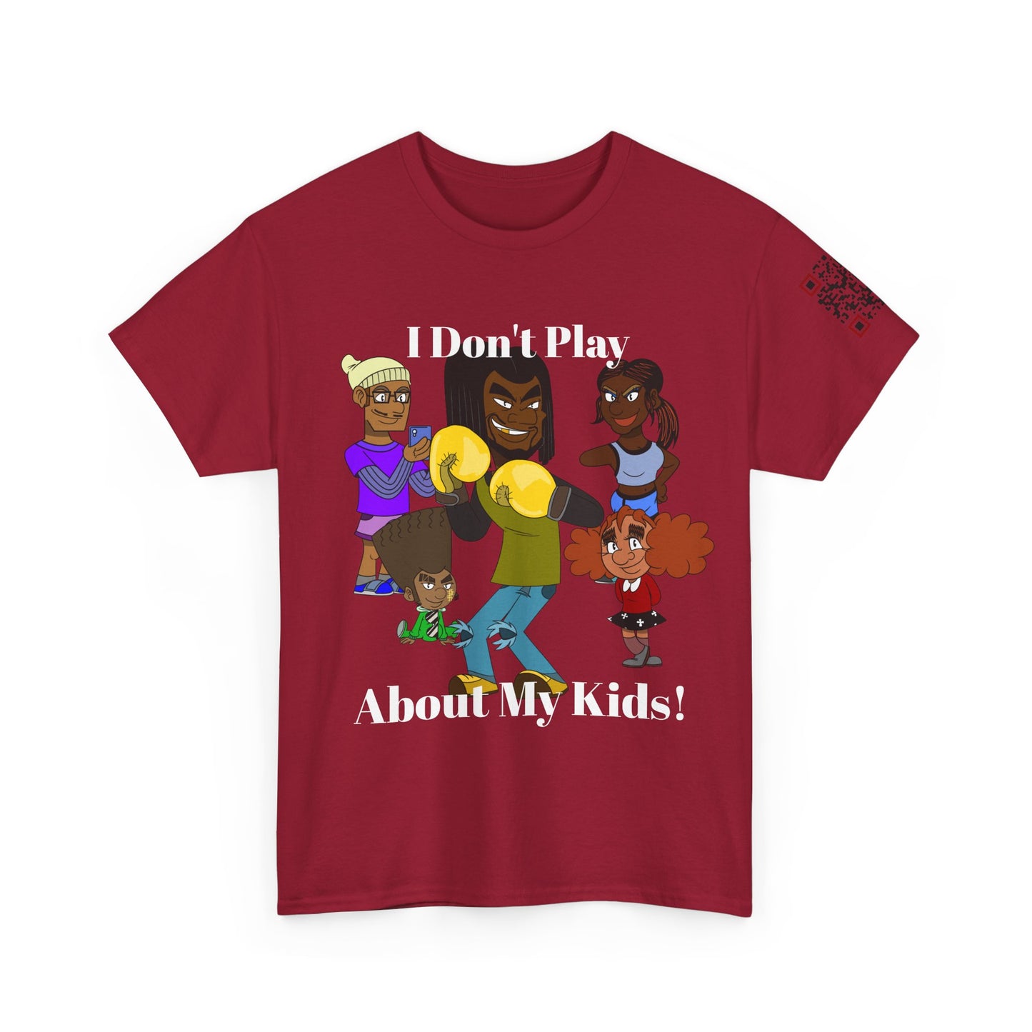 I Don’t Play About My Kids T-Shirt — Funny Protective Dad Family Tee