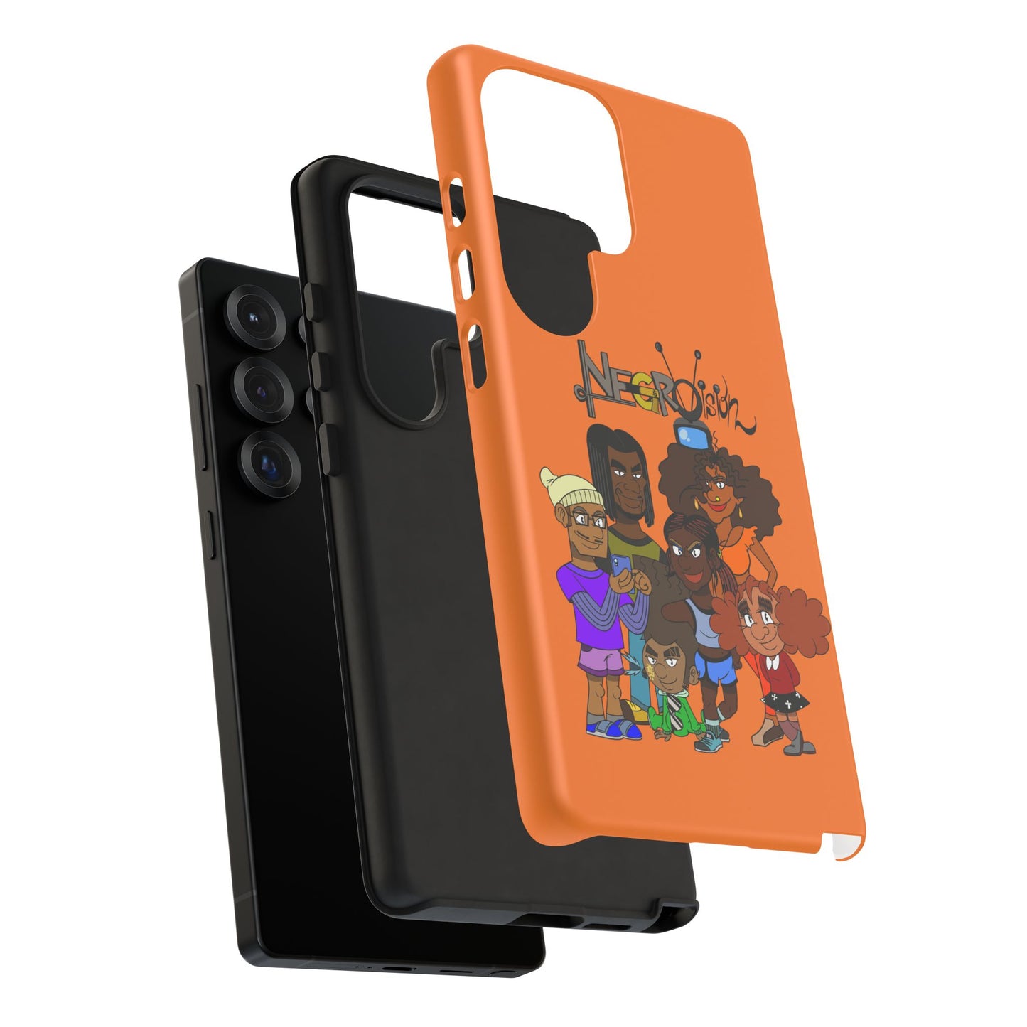 Phone Cases - Negro Vision Cartoon Animation Series Family Design