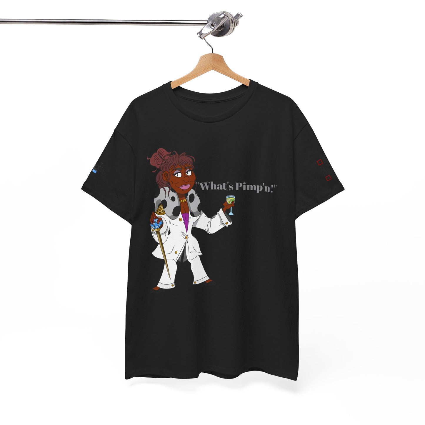 T-Shirt - "What's Pimp'n" from Negro Vision YouTube Animation Series