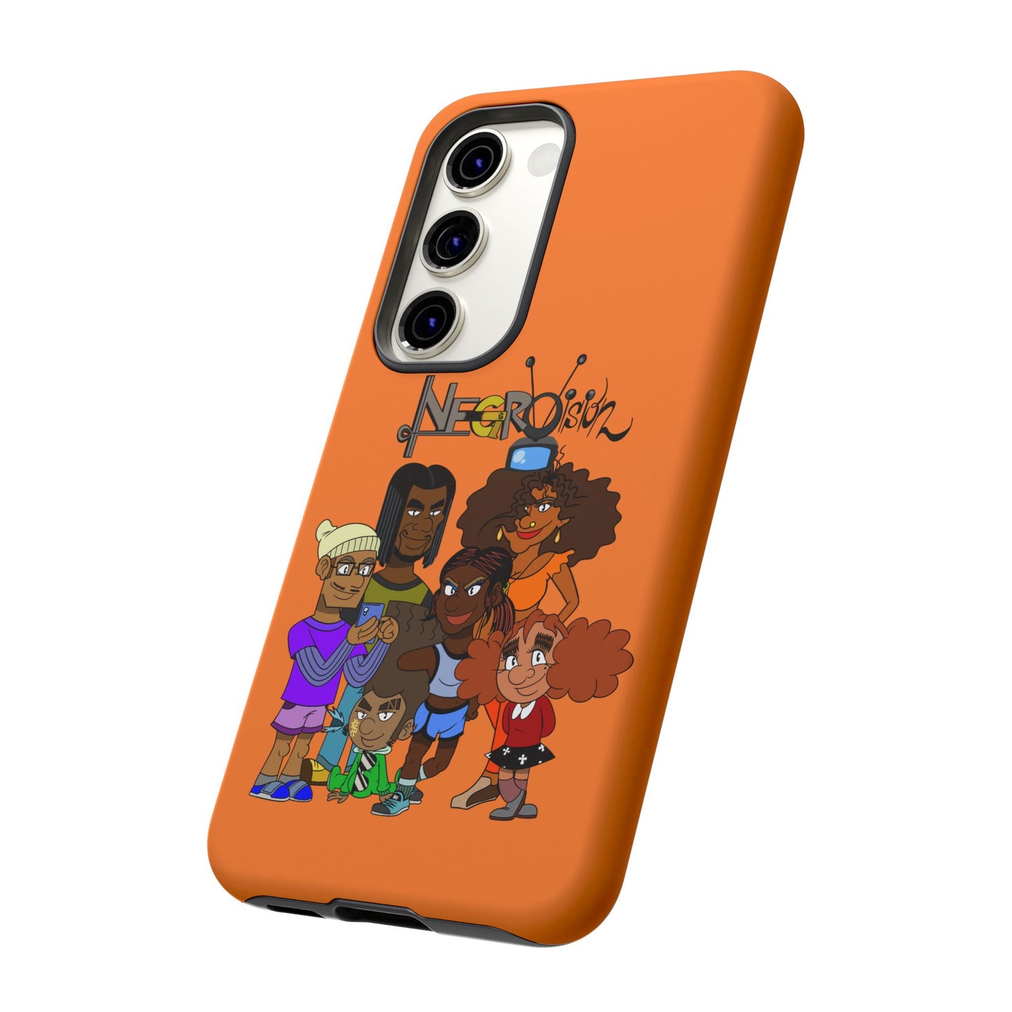 Phone Cases - Negro Vision Cartoon Animation Series Family Design