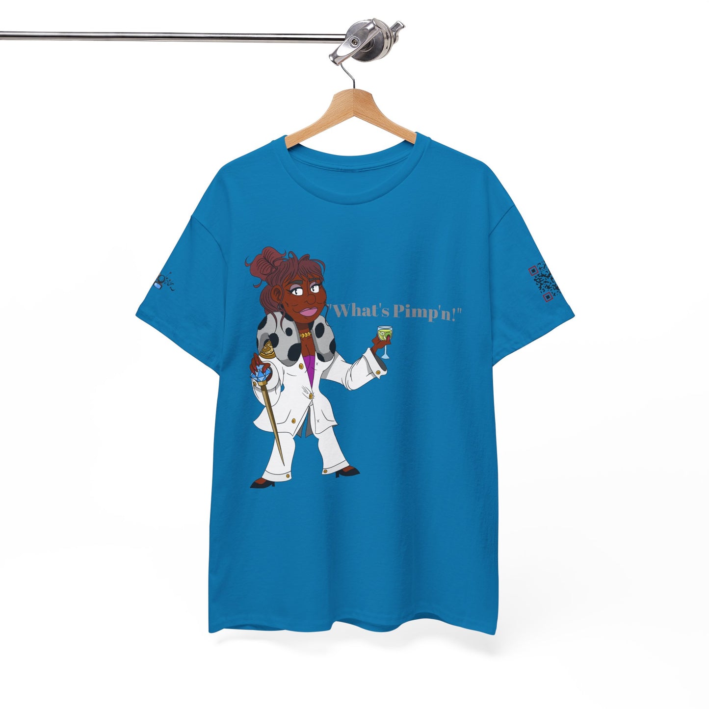 T-Shirt - "What's Pimp'n" from Negro Vision YouTube Animation Series