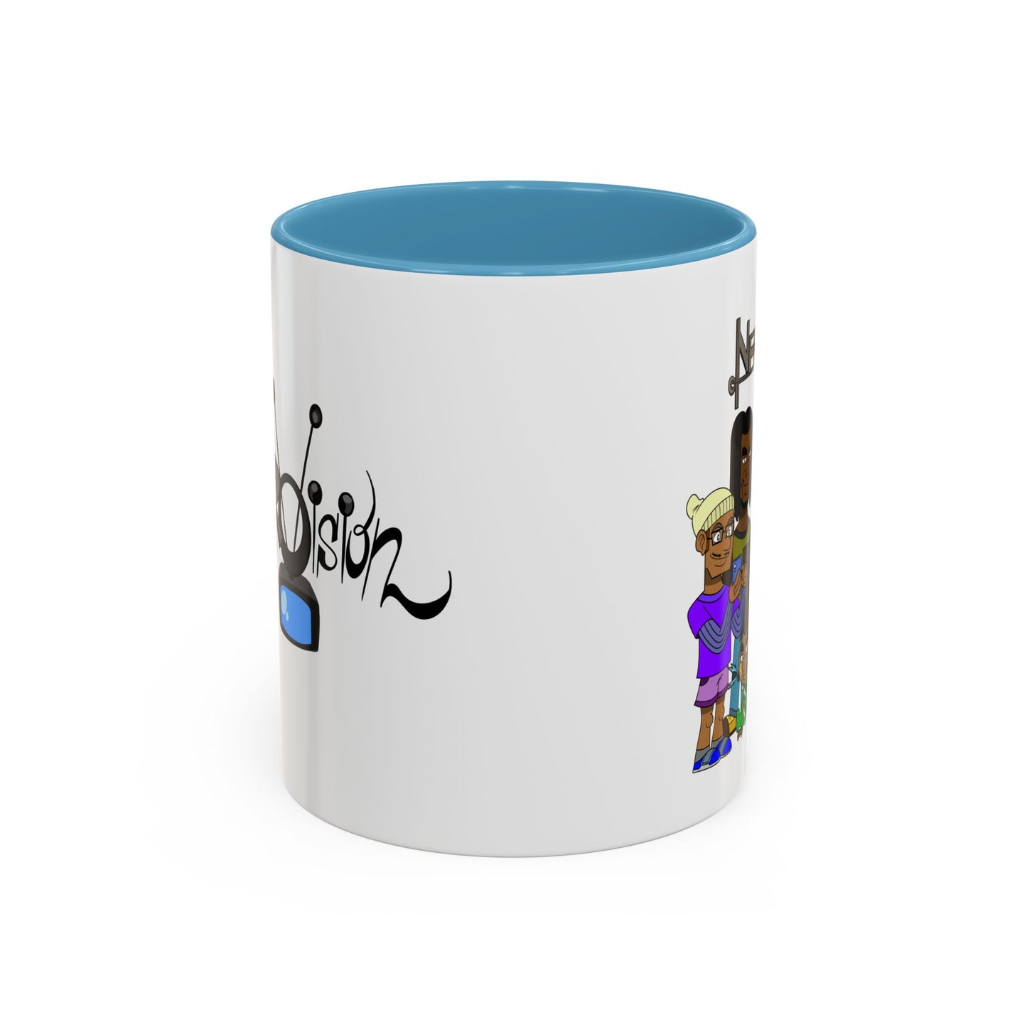 Vibrant Negro Vision Accent Coffee Mug | Fun Design for Gift, Home, Collectible, Modern Decor