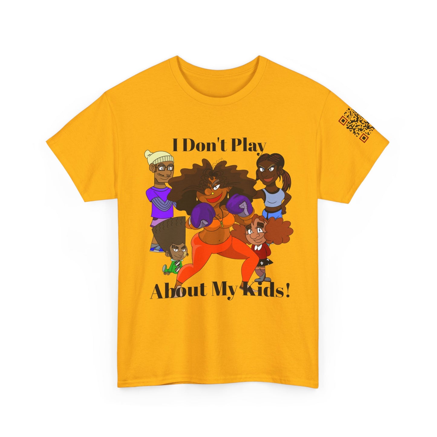 I Don’t Play About My Kids T-Shirt — Protective Mom Graphic Tee- Urban Tee