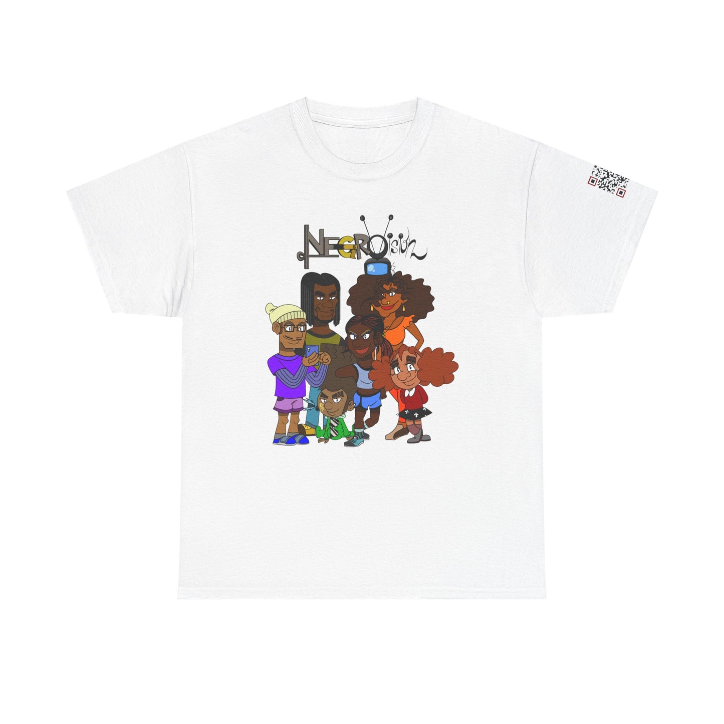 T-Shirt - The DeNegro Family from Negro Vision - Autistic Animator - Support Autism Awareness
