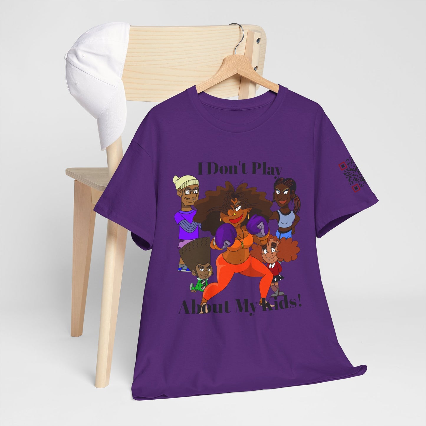 I Don’t Play About My Kids T-Shirt — Protective Mom Graphic Tee- Urban Tee