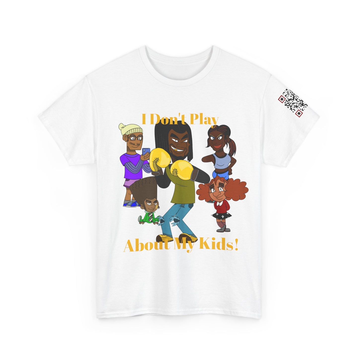 I Don’t Play About My Kids T-Shirt — Funny Protective Dad Family Tee