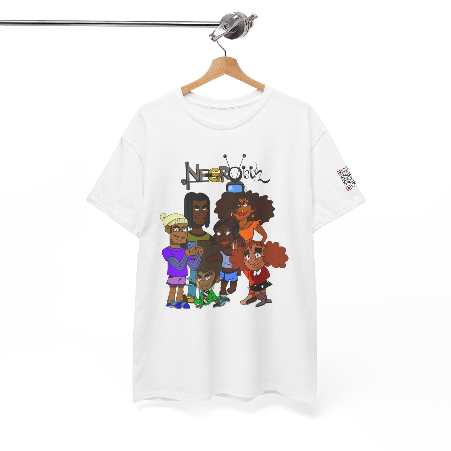 T-Shirt - The DeNegro Family from Negro Vision - Autistic Animator - Support Autism Awareness