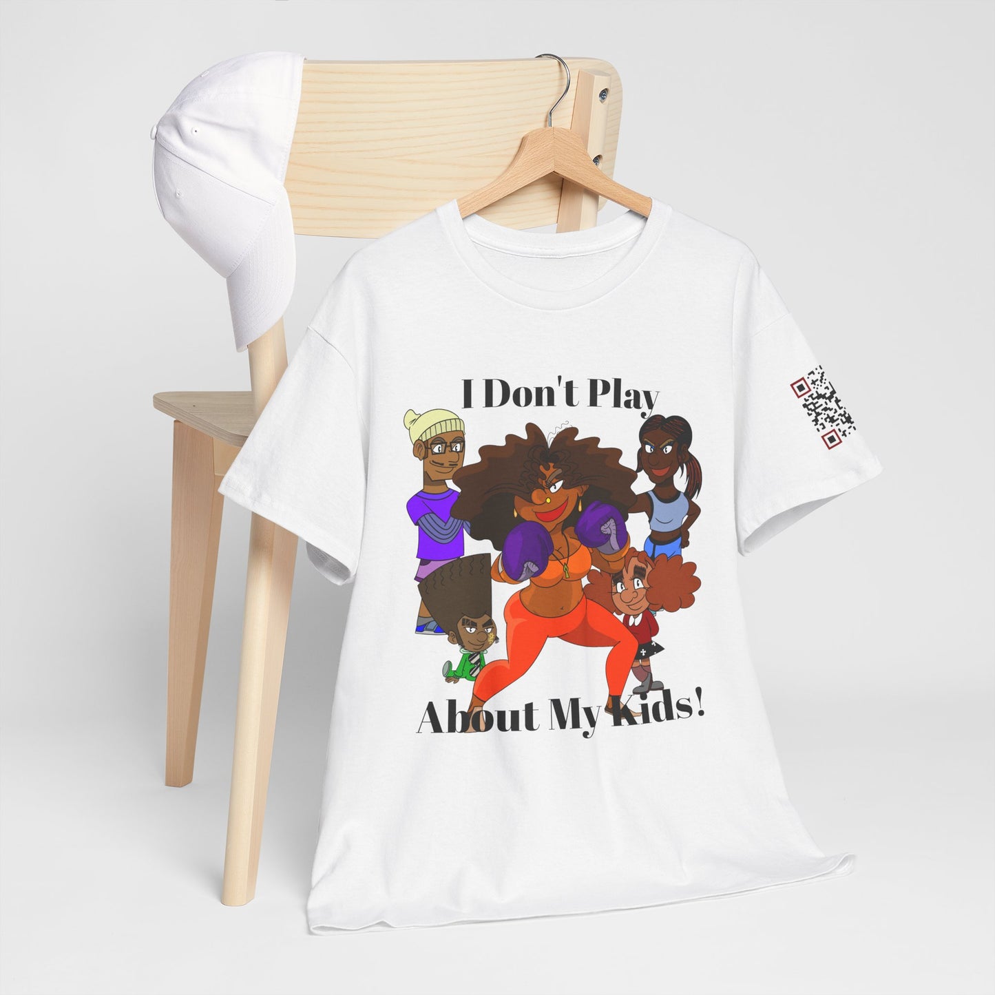 I Don’t Play About My Kids T-Shirt — Protective Mom Graphic Tee- Urban Tee