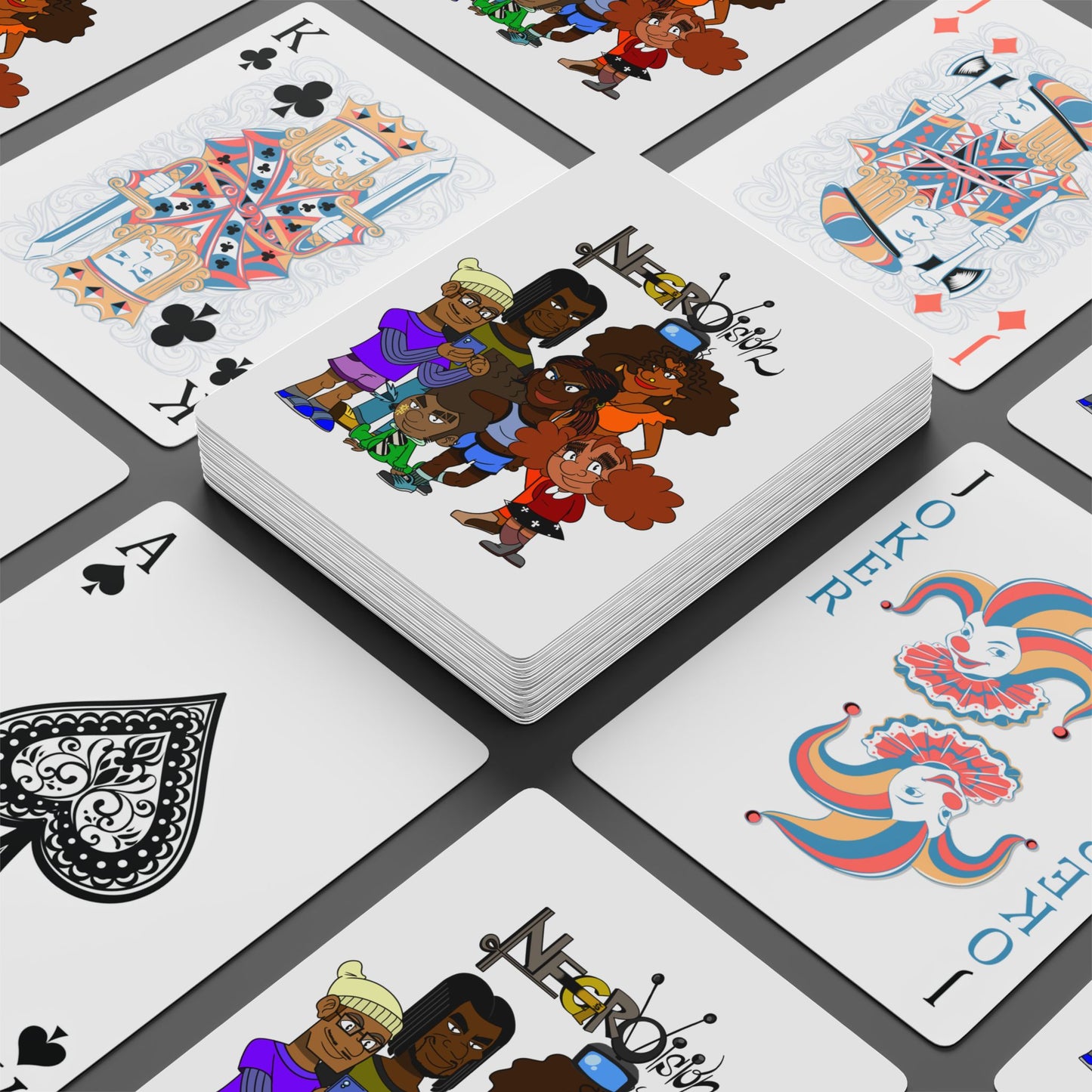 Playing Cards - DeNegro Family from Negro Vision YouTube Series