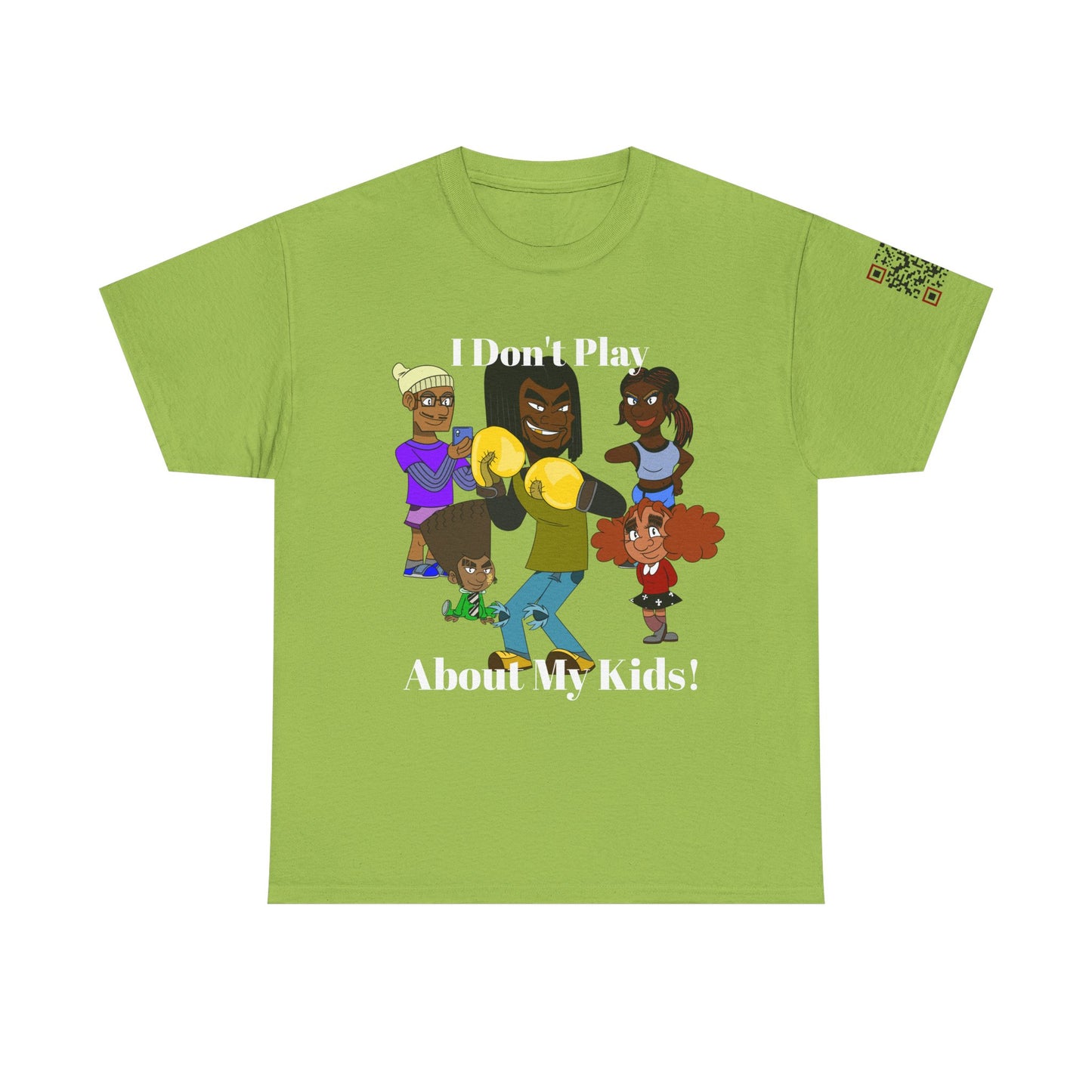 I Don’t Play About My Kids T-Shirt — Funny Protective Dad Family Tee