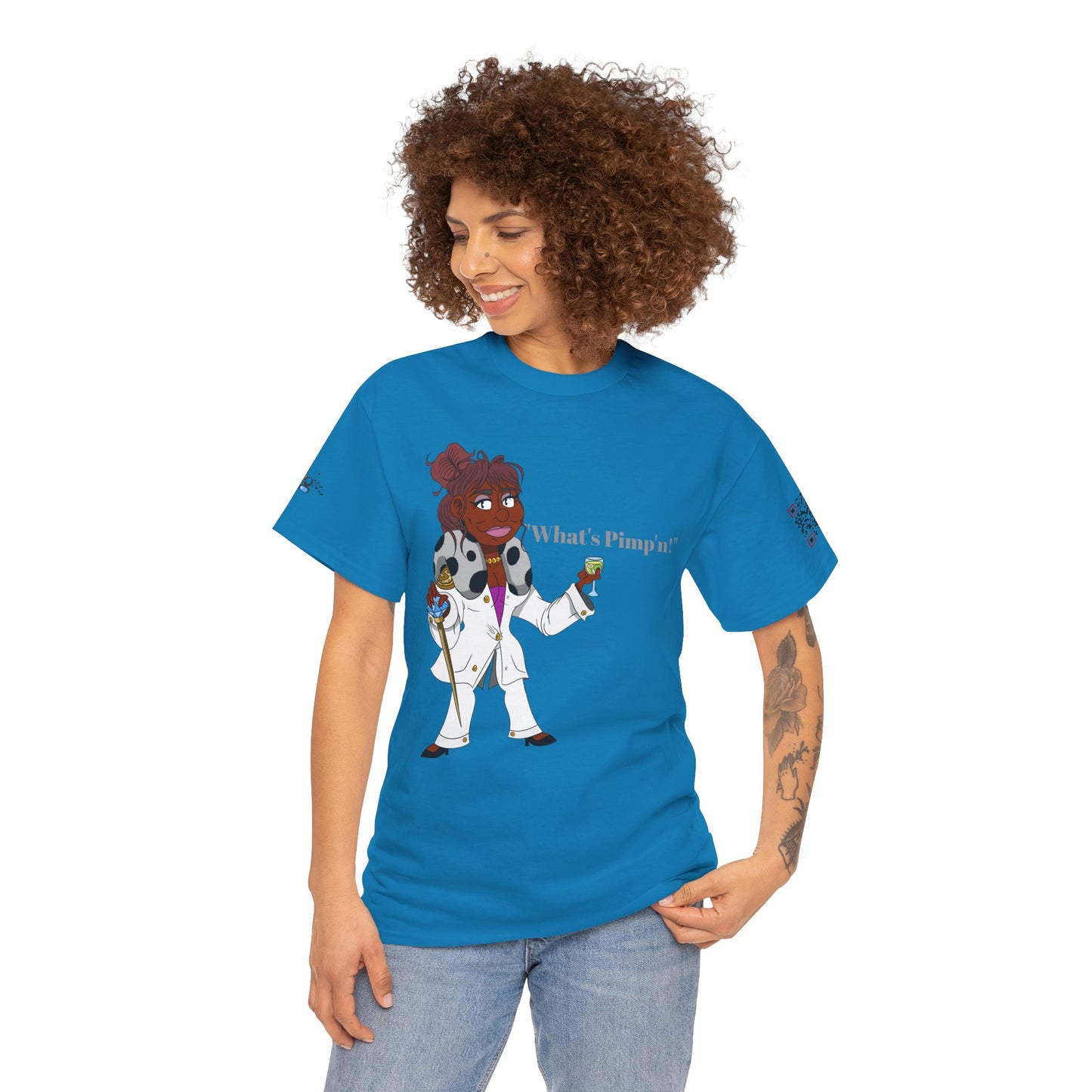 T-Shirt - "What's Pimp'n" from Negro Vision YouTube Animation Series