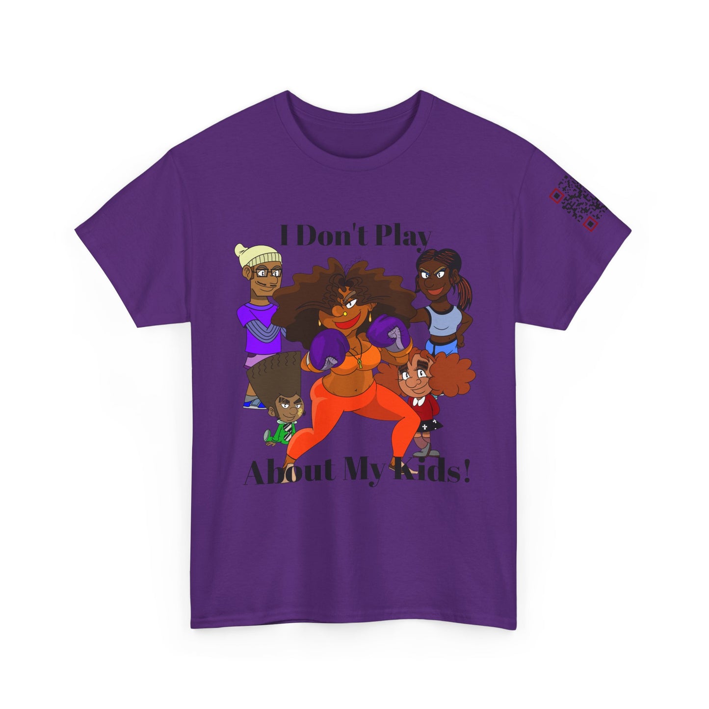 I Don’t Play About My Kids T-Shirt — Protective Mom Graphic Tee- Urban Tee