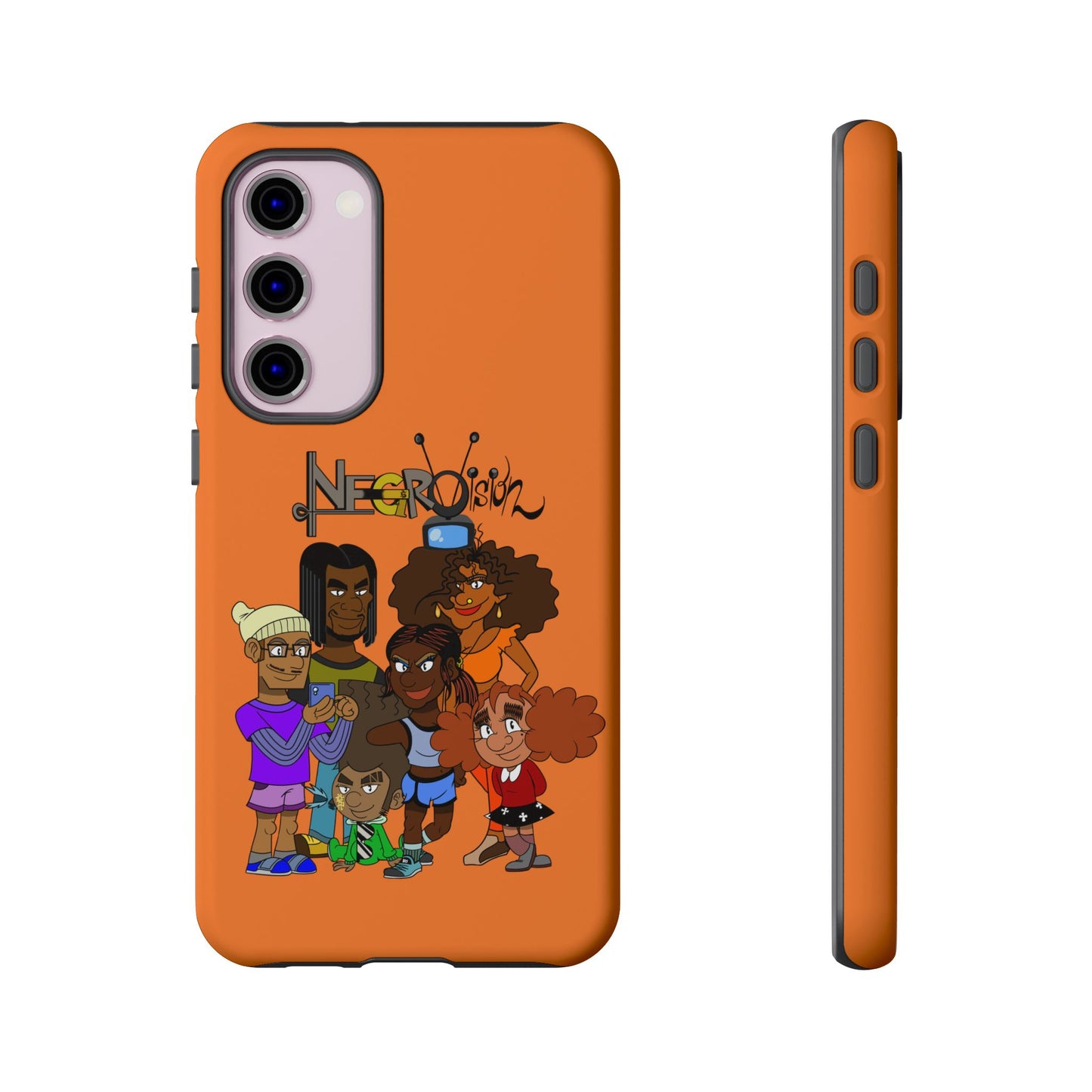 Phone Cases - Negro Vision Cartoon Animation Series Family Design