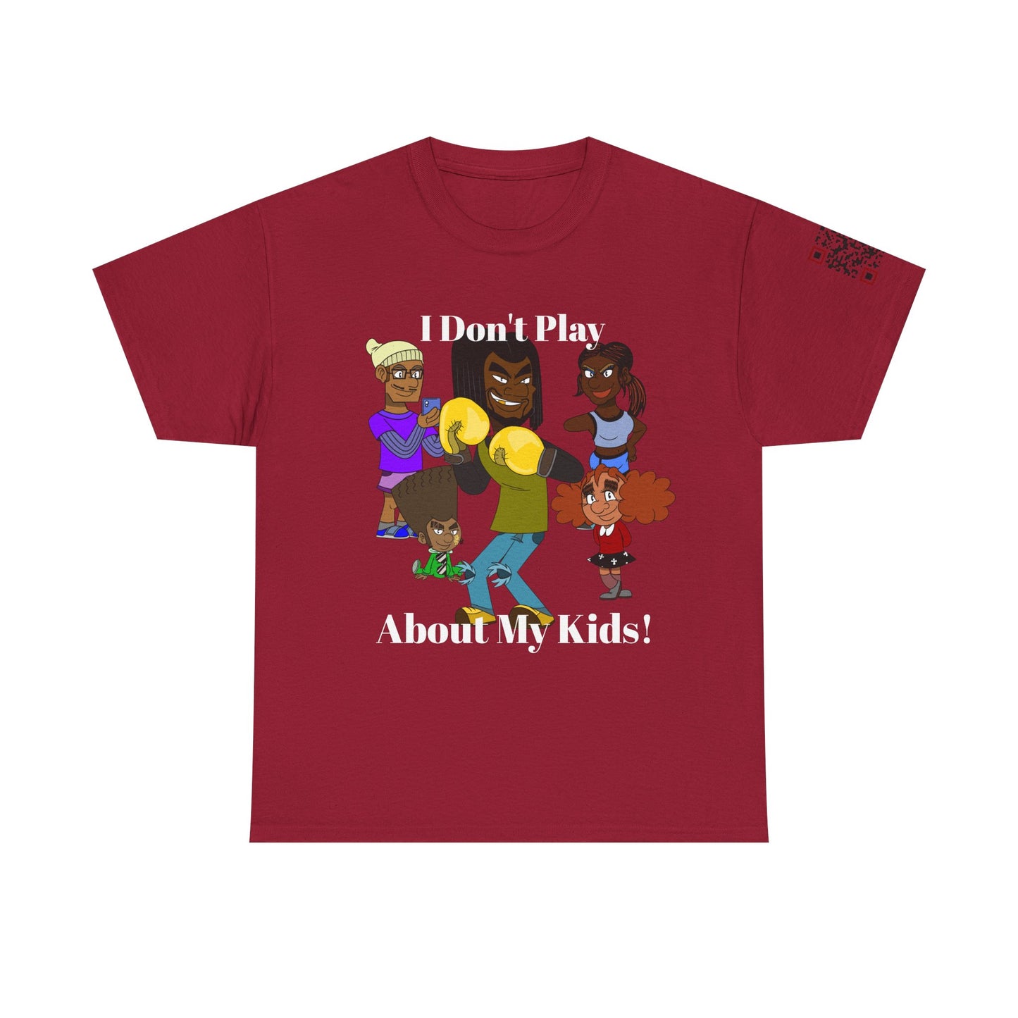 I Don’t Play About My Kids T-Shirt — Funny Protective Dad Family Tee