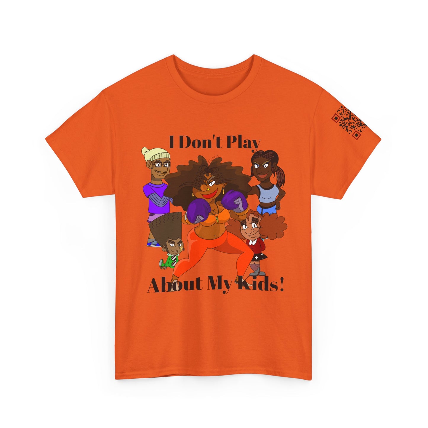 I Don’t Play About My Kids T-Shirt — Protective Mom Graphic Tee- Urban Tee